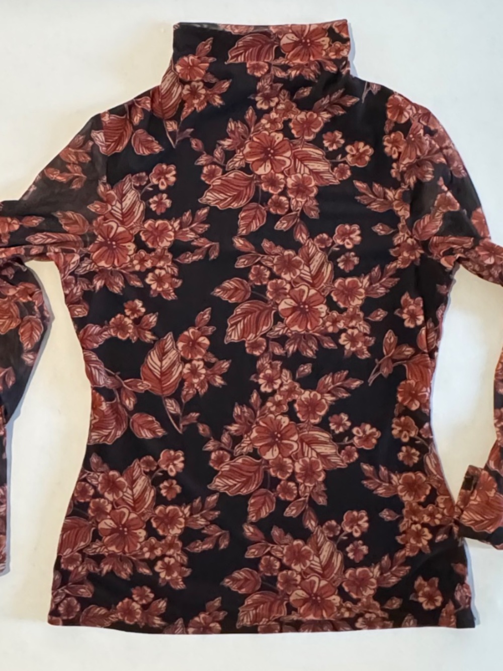 Floral Mesh Top by Ted Baker